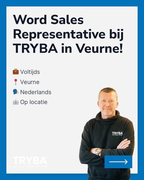 Rejoignez l'équipe TRYBA en tant que Commercial à Veurne !, Vacatures, Vacatures | Overige Vacatures, Starter, Vast contract, Geschikt als bijbaan