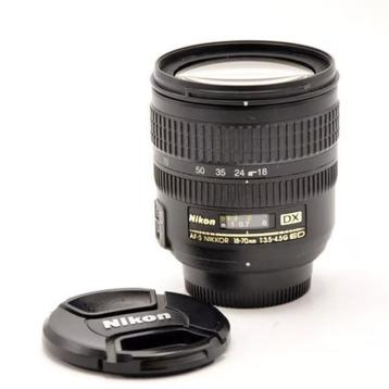 Nikon AF-S Nikkor lens 18-70 - 3,5-4,5G ED beschikbaar voor biedingen