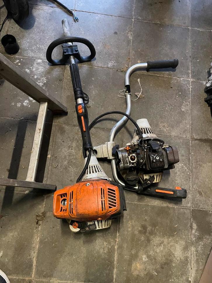 Fs 130-fs 90R stihl, Jardin & Terrasse, Débroussailleuses, Comme neuf, Enlèvement ou Envoi