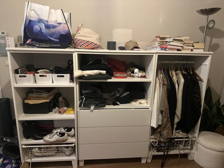 Penderie Platsa IKEA, Huis en Inrichting, Kasten | Kleerkasten, Zo goed als nieuw, 100 tot 150 cm, 50 tot 100 cm, 50 tot 75 cm