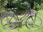 28 inch grote zwarte omafiets 3 versnellingen kader 56, Fietsen en Brommers, 53 tot 56 cm, Ophalen, Gebruikt, Handrem