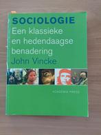 J. Vincke - Sociologie, Comme neuf, Enlèvement, J. Vincke