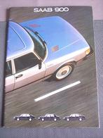 Brochure Saab 900, Boeken, Auto's | Folders en Tijdschriften, Ophalen of Verzenden, Zo goed als nieuw, Overige merken