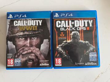 PS4 Games – Call of Duty Black Ops 3 & WWII beschikbaar voor biedingen