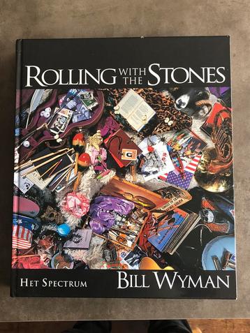 Boek rolling stones rolling with the stones - bill wyman