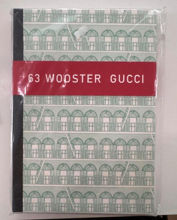 Nieuw, uitgepakt Gucci 63 Wooster-notitieboek, Diversen, Notitieboeken, Nieuw, A5, Ophalen of Verzenden
