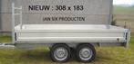 aanhangwagen ongeremd plateau OP VADERDAG GRATIS NEUSWIEL TW, Ophalen, Nieuw
