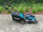 Makita accu grasmaaier 53 cm zelftrekkend en kantenmaaier, Tuin en Terras, Grasmaaiers, Ophalen, Gebruikt, Accu-grasmaaier, Opvangzak