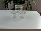 WECK - steriliseer potten 1/2 L, Ophalen, Zo goed als nieuw, Glas, Pot, Bus of Blik