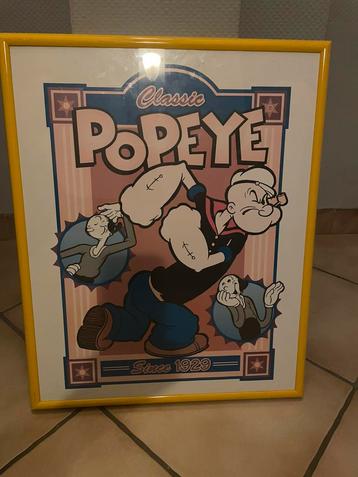 Affiche vintage Popeye 1998  disponible aux enchères