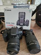 Canon eos 750D en toebehoren, Audio, Tv en Foto, Ophalen of Verzenden, Zo goed als nieuw, Canon