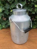 Prachtige aluminium vintage melkkan, Antiek en Kunst, Ophalen of Verzenden