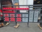 Modul-system inrichting bestelwagen camionette, Ophalen