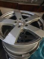 Vier aluminium velgen voor bmw 17inch.zijn mooi recht., Enlèvement, Comme neuf