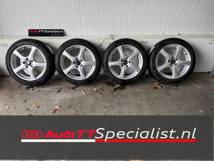 Winterbanden set 17 inch Audi TT MK2, Auto-onderdelen, Banden en Velgen, Banden en Velgen, Winterbanden, 17 inch, 205 mm, Personenwagen