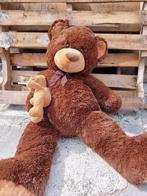LOT 2 GIGANTISCHE TEDDYBEREN (bruin + crème), Ophalen, Beer