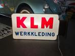 KLM reclame lichtbak met reliëf, Verzamelen, Merken en Reclamevoorwerpen, Ophalen of Verzenden