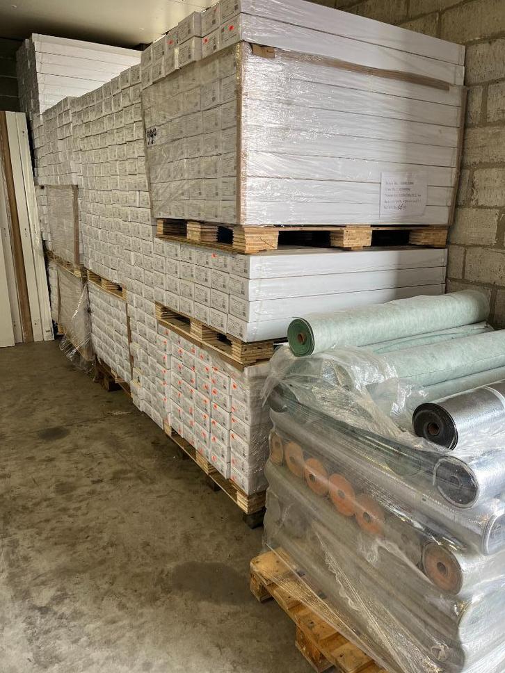 Uitverkoop vloeren, Huis en Inrichting, Stoffering | Vloerbedekking, Nieuw, Laminaat, Crème, Beige, Bruin, Grijs, 75 m² of meer