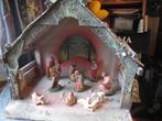 Crèche de Noël vintage ou scène de la Nativité, Enlèvement, Comme neuf