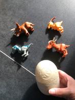 Dino’s jurassic park mc donalds 4st + ei., Kinderen en Baby's, Speelgoed | Actiefiguren, Ophalen of Verzenden