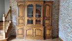 buffetkast met vitrine, notenlaarhout, Huis en Inrichting, Ophalen, Zo goed als nieuw, Met deur(en), 150 tot 200 cm