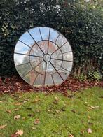 Unieke spiegel rond 1,64m interieur/ exterieur., Antiek en Kunst, Ophalen, Rond