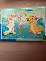 Lion king puzzel 100 stuks, Kinderen en Baby's, Ophalen of Verzenden, Meer dan 50 stukjes, Zo goed als nieuw, 6 jaar of ouder