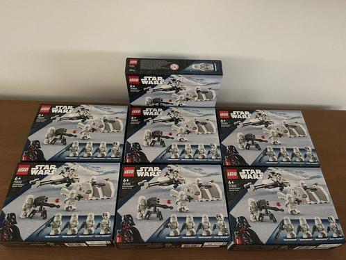 LEGO Star wars 7x Snowtrooper Battle Pack 75320, Enfants & Bébés, Jouets | Duplo & Lego, Neuf, Lego, Ensemble complet, Enlèvement ou Envoi