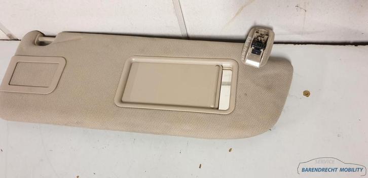 Zonneklep Audi A6 C6 zonne klep make up spiegel rechts passa, Auto-onderdelen, Interieur en Bekleding, Audi, Gebruikt