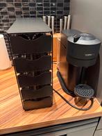 Machine à café Nespresso vertuo + rangement capsules, Electroménager, Réservoir d'eau amovible, Dosettes et capsules de café, 1 tasse