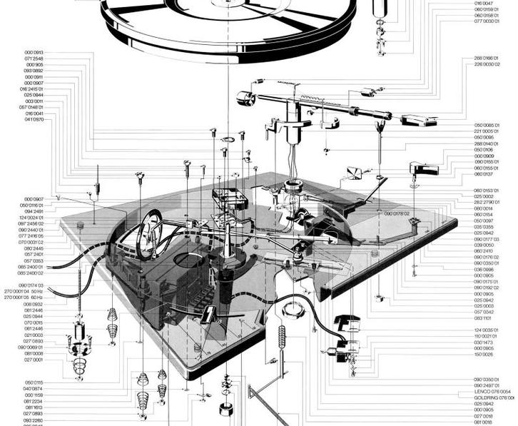 Lenco pieces de remplacement original, TV, Hi-fi & Vidéo, Tourne-disques, Reconditionné, Pièce tourne-disques, Autres marques