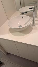 Wastafel met bijhorende kraan en kast, Ophalen, Gebruikt