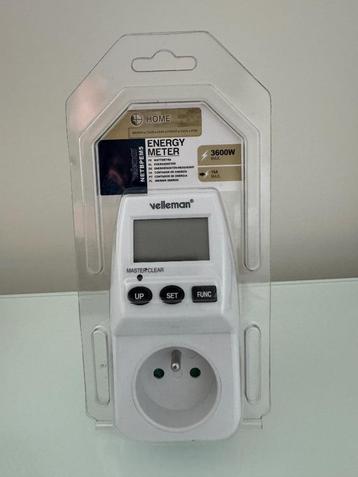 ENERGIEMETER 230V / 16A, Velleman NETBPEM5, nieuw beschikbaar voor biedingen