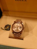 Rolex Day-Date 40 Everose Gold 228235, Handtassen en Accessoires, Horloges | Heren, Gebruikt, Rolex, Polshorloge, Ophalen of Verzenden
