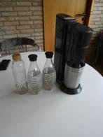 sodastream cystal +2 glazen flessen en gasfles, Gebruikt, Ophalen