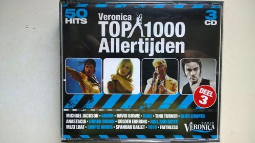 Veronica Top 1000 Allertijden Editie 2010, CD & DVD, CD | Compilations, Comme neuf, Pop, Envoi