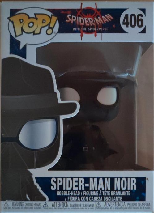 Pour CollectionneFigurine Pop Marvel : Spider-Man Noir n406, Verzamelen, Poppetjes en Figuurtjes, Nieuw, Ophalen of Verzenden