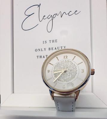 Montre cristal Swarovski SECRET DREAMS, Cuir, Synthétique, Enlèvement, Neuf
