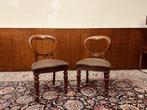 Set Klassiek Engelse Stoelen Bureaustoelen, Antiek en Kunst, Ophalen of Verzenden
