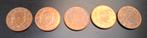 Set van 5 munten van 5 cent België, Ophalen of Verzenden, België, 5 cent, Losse munt