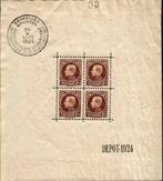 1924 Int. Fil. Tentoonstelling te Brussel OBP Blok1**, Koninklijk huis, Orginele gom, Ophalen of Verzenden, Zonder stempel