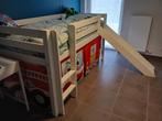 Bed met glijbaan, Ophalen, 85 tot 100 cm, Gebruikt, Hoogslaper of Stapelbed