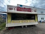 Oliebollenkraam gebakkraam combi tandemas, Auto diversen, Aanhangers en Bagagewagens, Ophalen