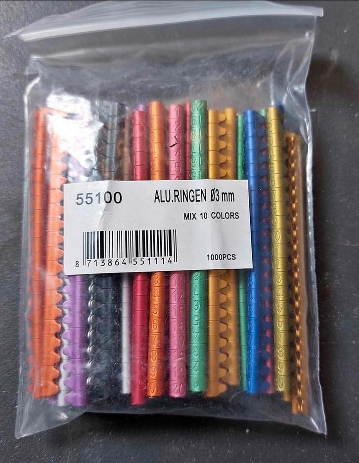 ‼️NIEUW‼️ Knijpringen voor vogels, Dieren en Toebehoren, Vogels | Toebehoren, Nieuw, Ophalen of Verzenden