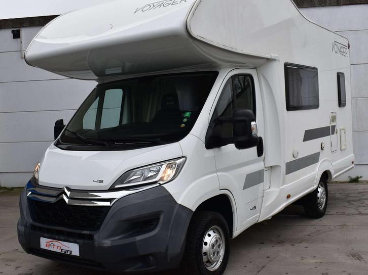 Citroën Jumper 2.2 e-HDi Voyager Mobilhome (bj 2015), Auto's, Citroën, Bedrijf, Te koop, Jumper, ABS, Achteruitrijcamera, Airbags