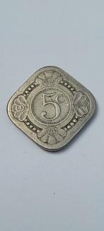 5 cent  (stuiver)  1923  nederland, Ophalen of Verzenden
