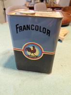 bidon francolor vintage garage loft deco, Collections, Enlèvement ou Envoi, Comme neuf, Emballage