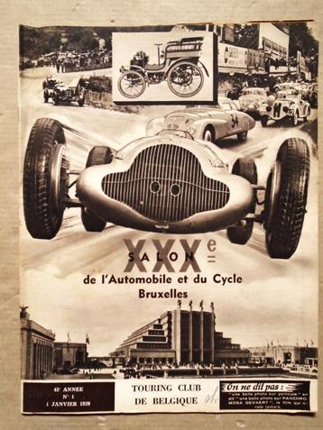 Revue du Touring Club de Belgique - 46 ex. - 1937/1939