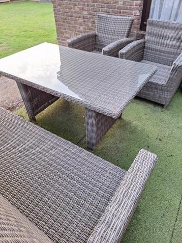 Set de jardin, Enlèvement, Comme neuf, 5 places, Salons de jardin