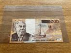 1000 belgische francs - Constant Permeke, Postzegels en Munten, Bankbiljetten | België, Ophalen of Verzenden, Los biljet